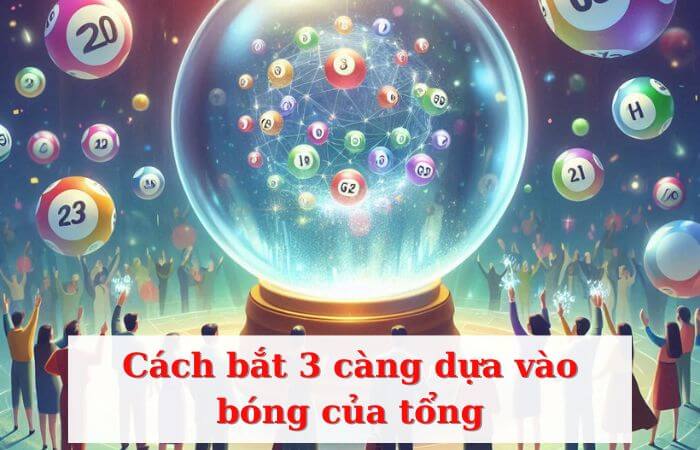 Tìm hiểu phương pháp bắt 3 càng dựa vào bóng của tổng