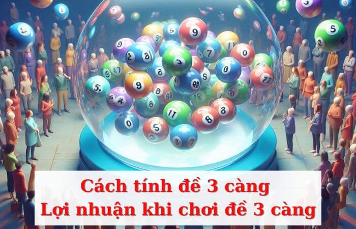 Tìm hiểu cách tính đề 3 càng