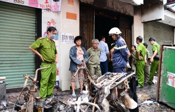 Nhiều tài sản bị thiêu rụi trong vụ cháy