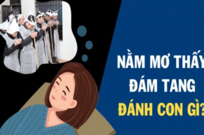 Nằm mơ thấy đám ma là điềm báo gì? Đánh số nào may mắn?